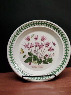 1972 The Botanic Garden Bread Plate 7.25"